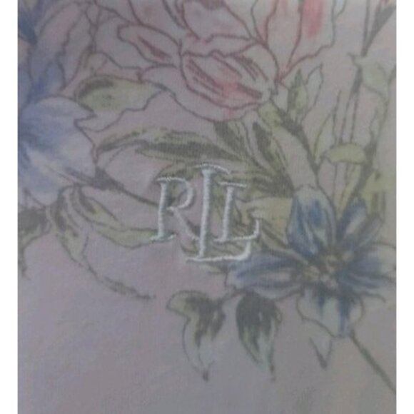 Lauren Ralph Lauren Nightgown Women's Size M Sleepshirt dress Floral Cottage - Picture 5 of 8